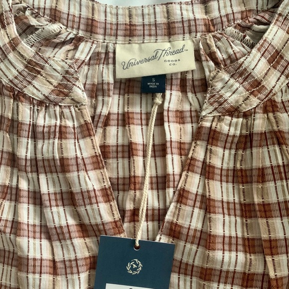 PLAID TUNIC TOP - Picture 3 of 3